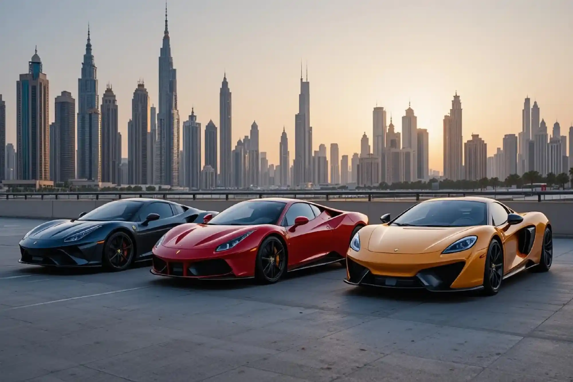 Cost to Rent an Exotic Car in Dubai
