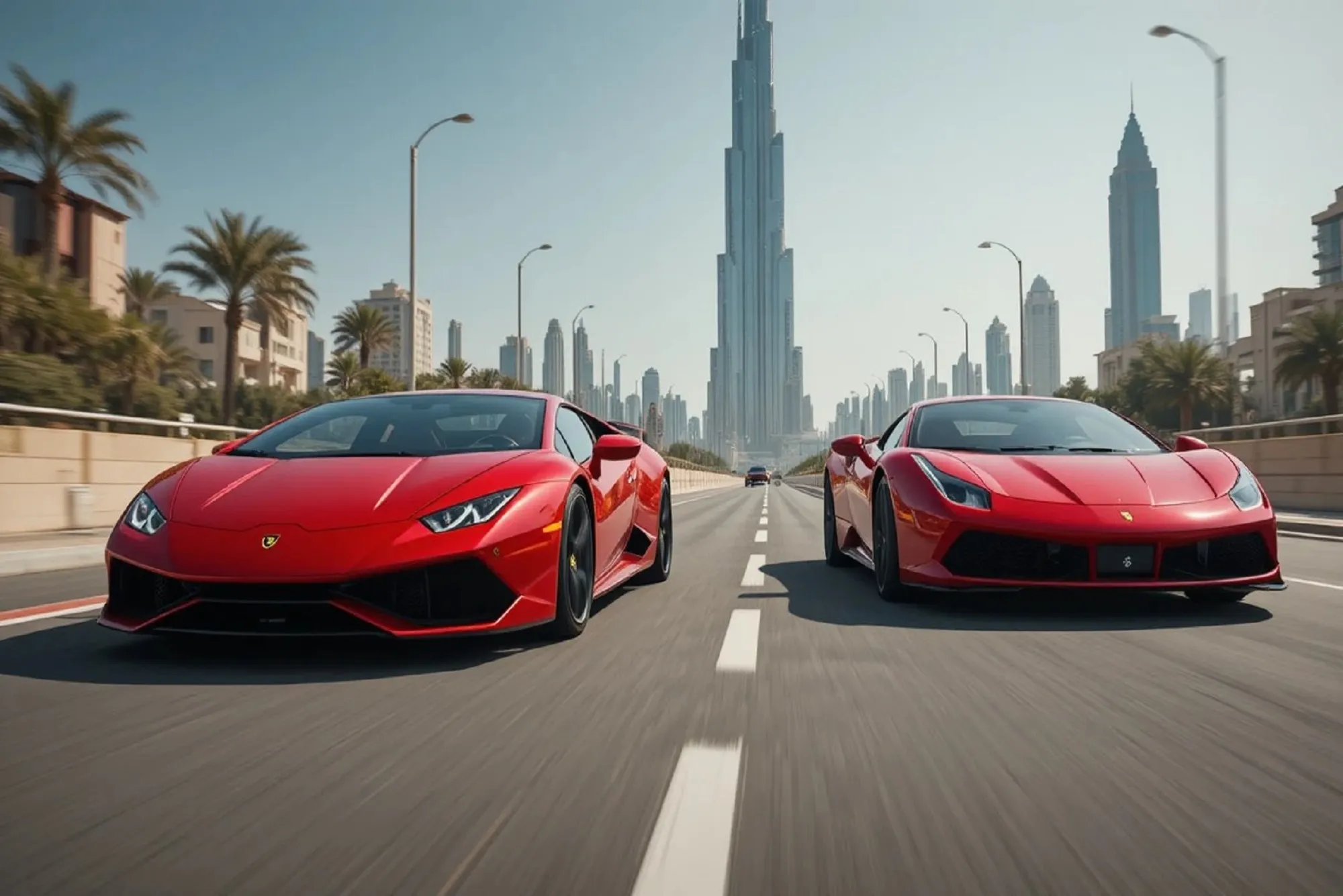 Renting an exotic car